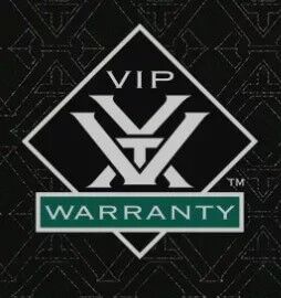 Schwarzes und grünes VIP Garantie-Logo mit stilisiertem Design