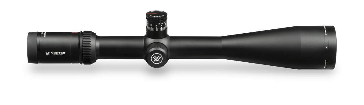 Ein hochwertiges Vortex Zielfernrohr, ideal für präzises Schießen bei Jagd und Sportschießen, mit einstellbaren Vergrößerungseinstellungen.
