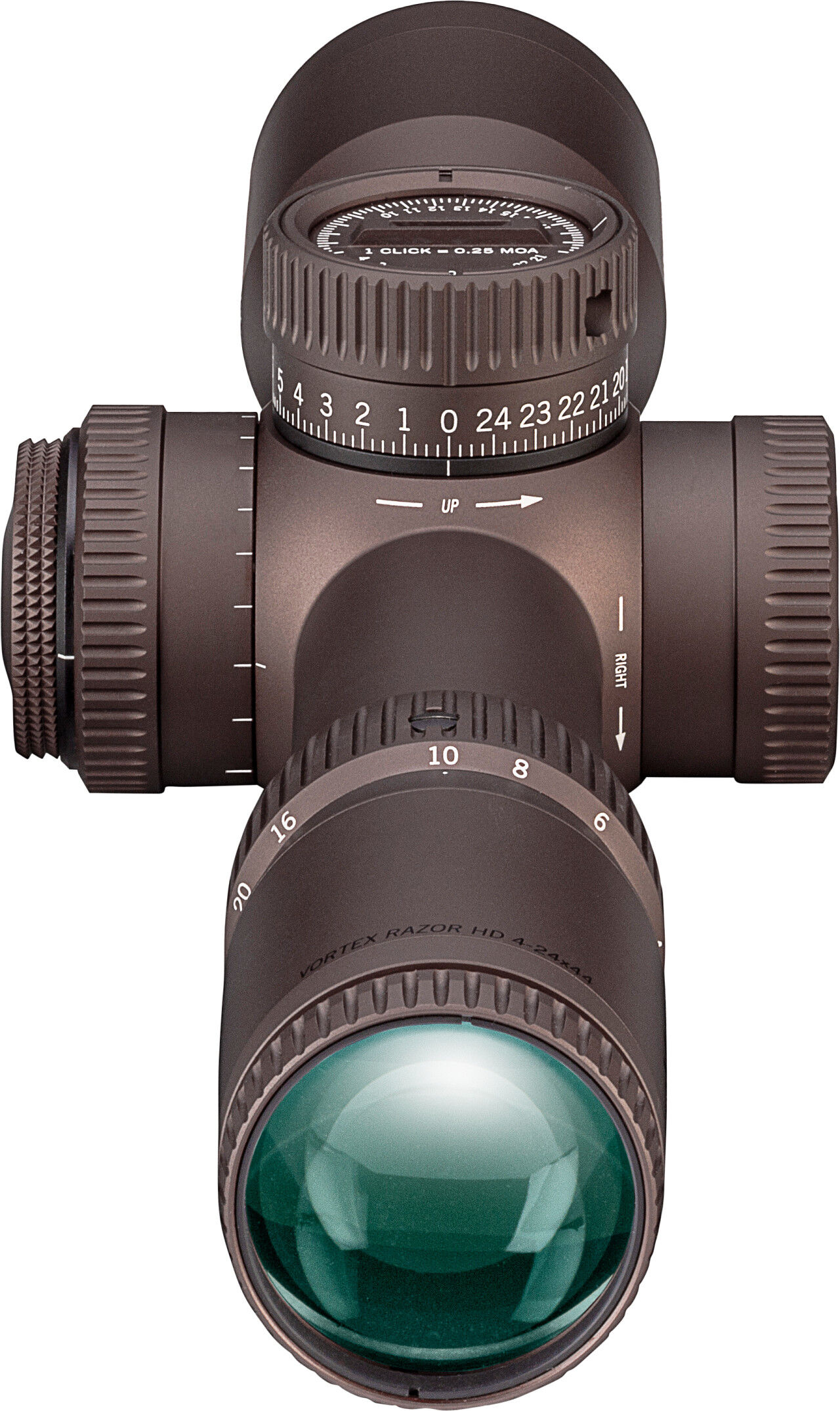 Vortex Razor HD 4-24x44 Zielfernrohr mit großen Linsen und E