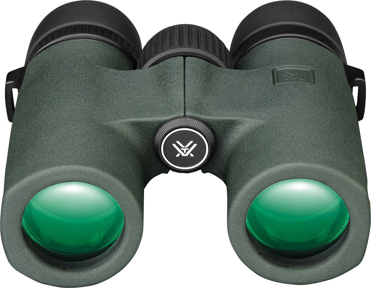 Ein robustes Fernglas mit grüner Linse, ideal für Vogelbeobachtungen und Wanderungen.