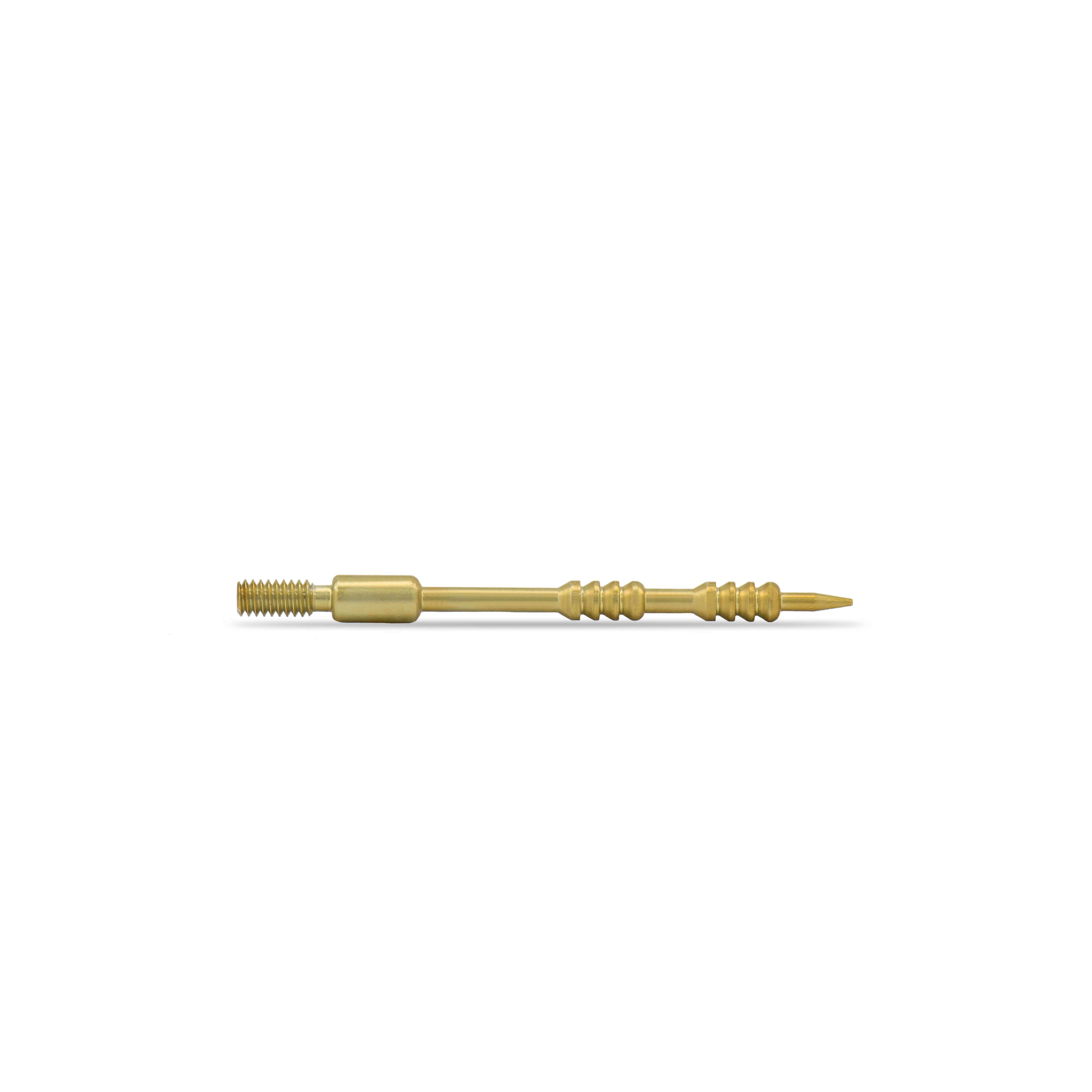 Goldfarbene Dartspitze aus Messing mit Gewinde, perfekt für professionelle Darts