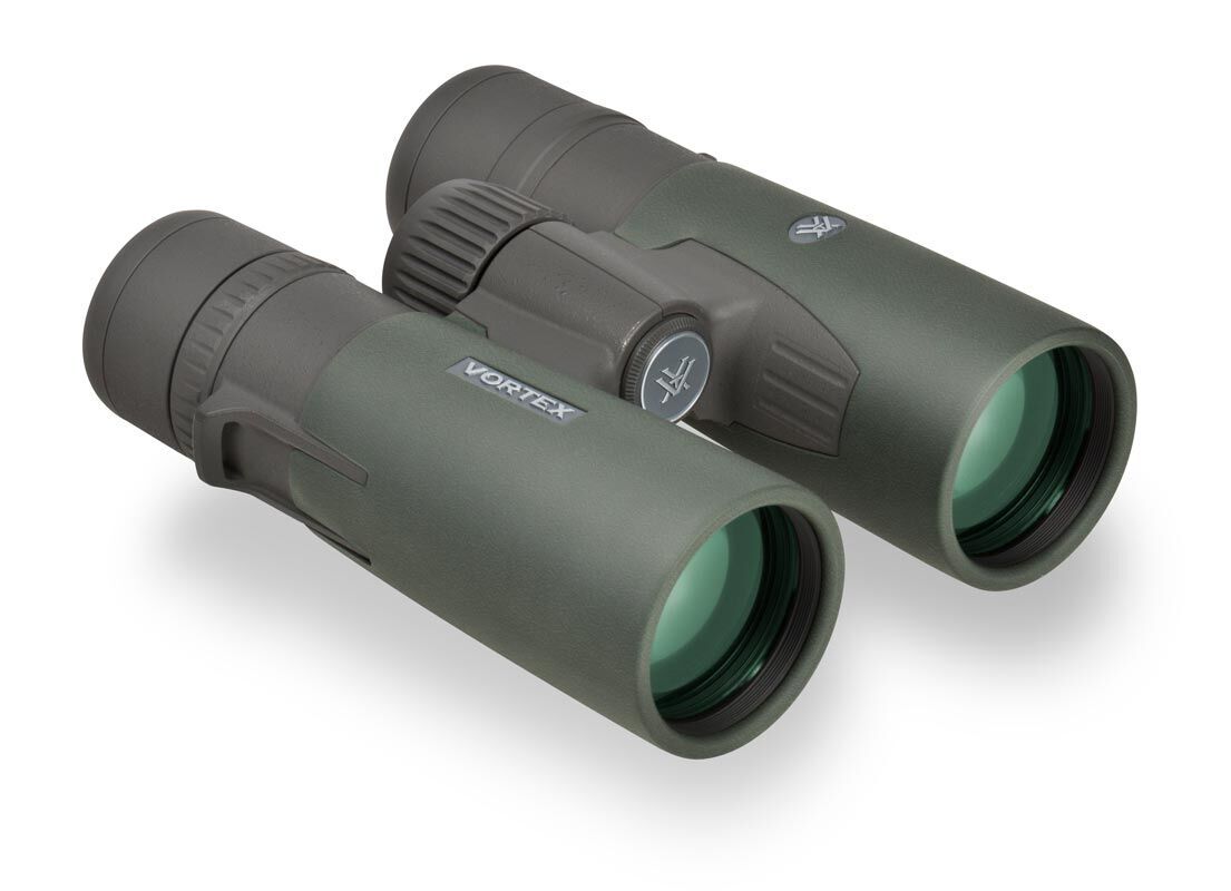 Grünes Fernglas mit doppelten Linsen, ideal für Vogelbeobachtungen und Wanderungen