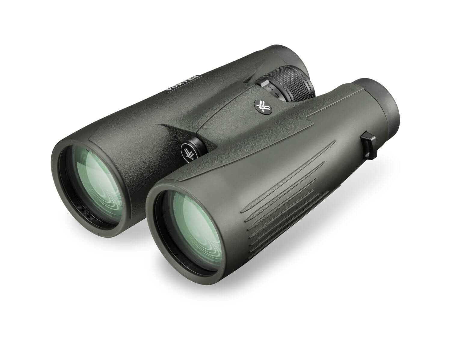 Ein grünes Fernglas mit großen Objektiven, ideal für Outdoor-Aktivitäten