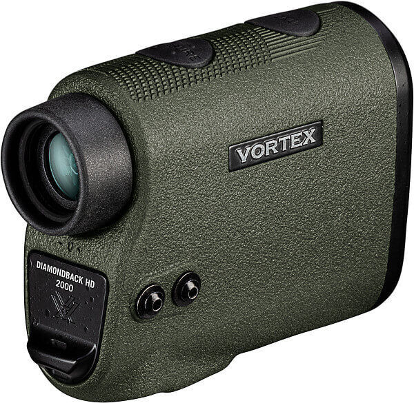 Vortex Diamondback HD 2000 Entfernungsmesser in Olivgrün, Seitenansicht