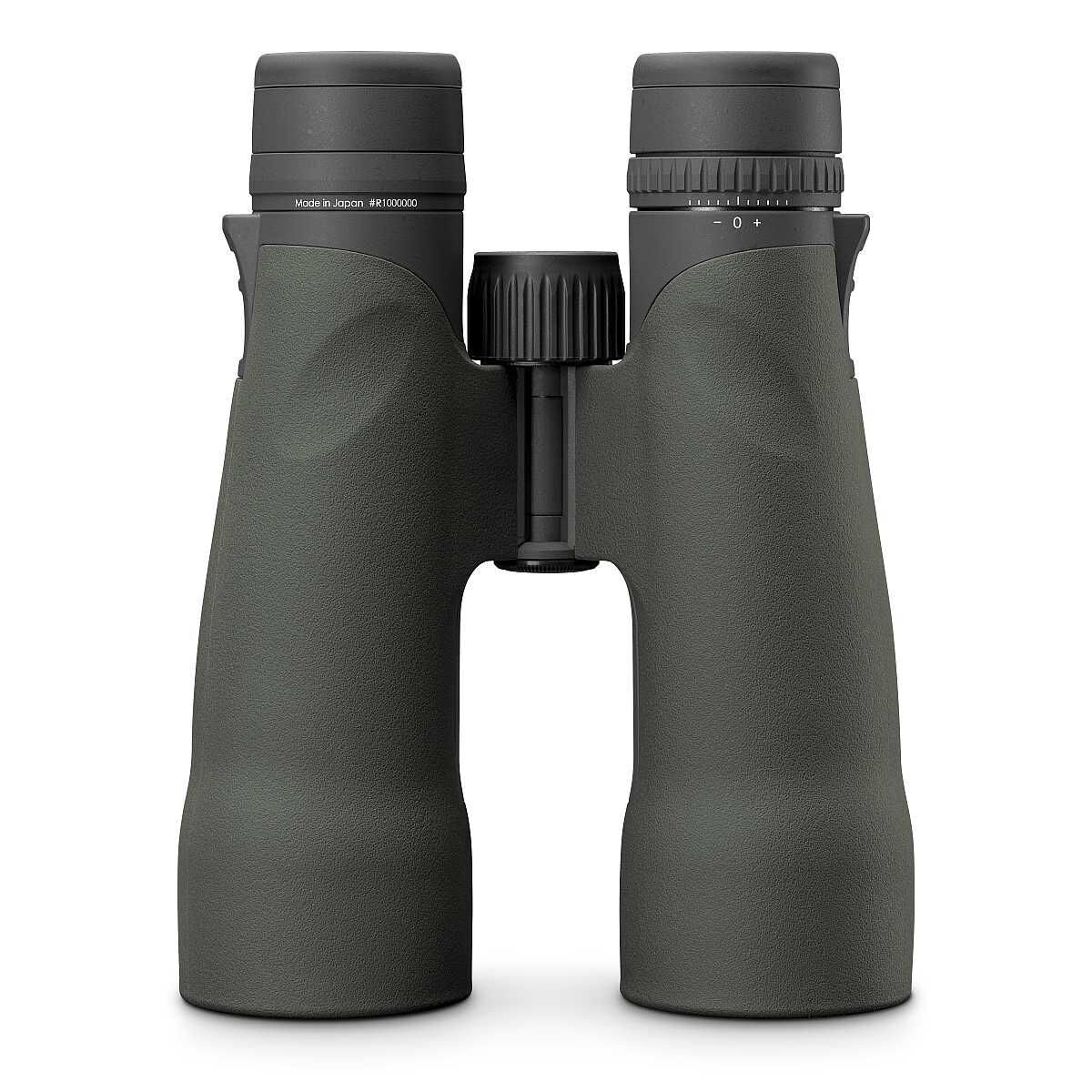 Ansicht eines hochwertigen Fernglases mit robustem Design, ideal für Outdoor-Aktivitäten und Naturbeobachtungen.