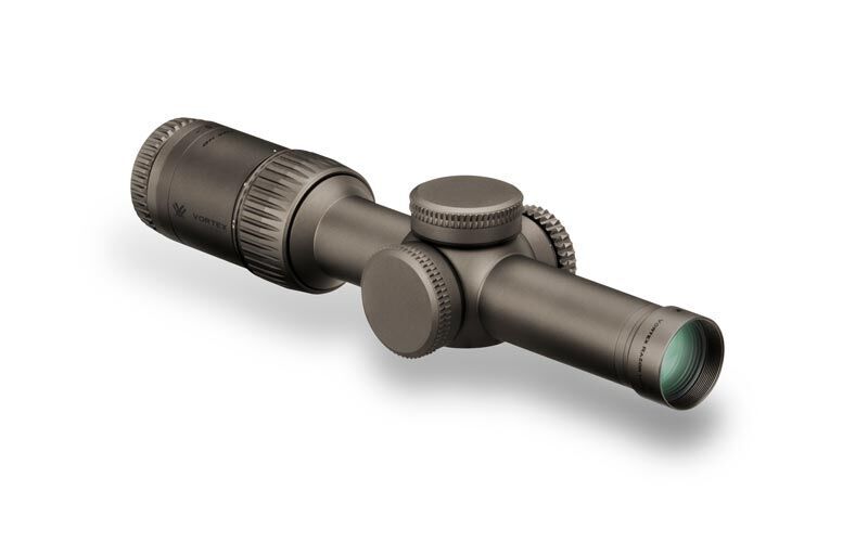 Ein modernes Zielfernrohr in mattem Finish, ideal für genaue Schüsse und Jagen