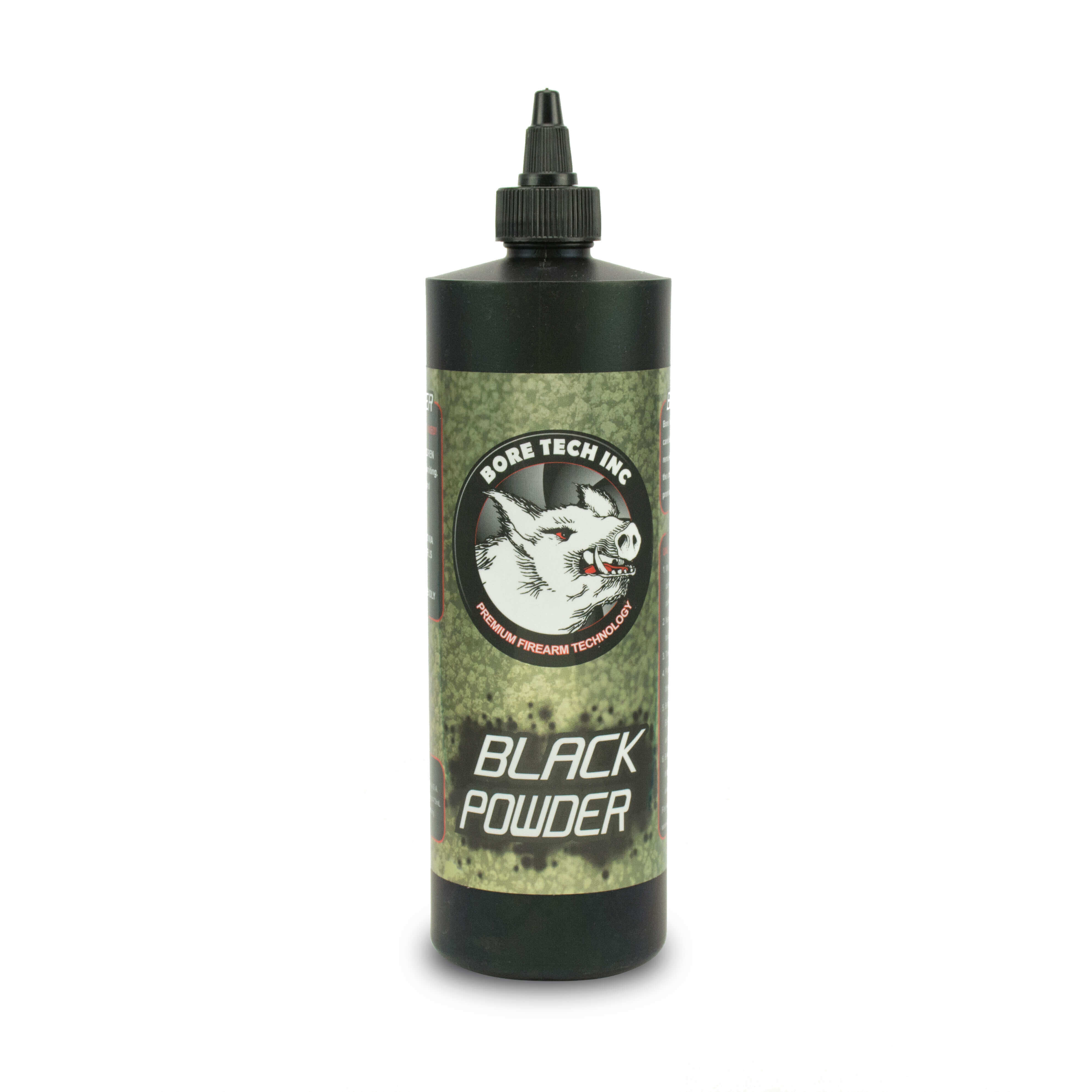 Bore Tech Inc Black Powder Reinigungsmittel in einer 473ml Flasche zur Pflege und Reinigung von Feuerwaffen