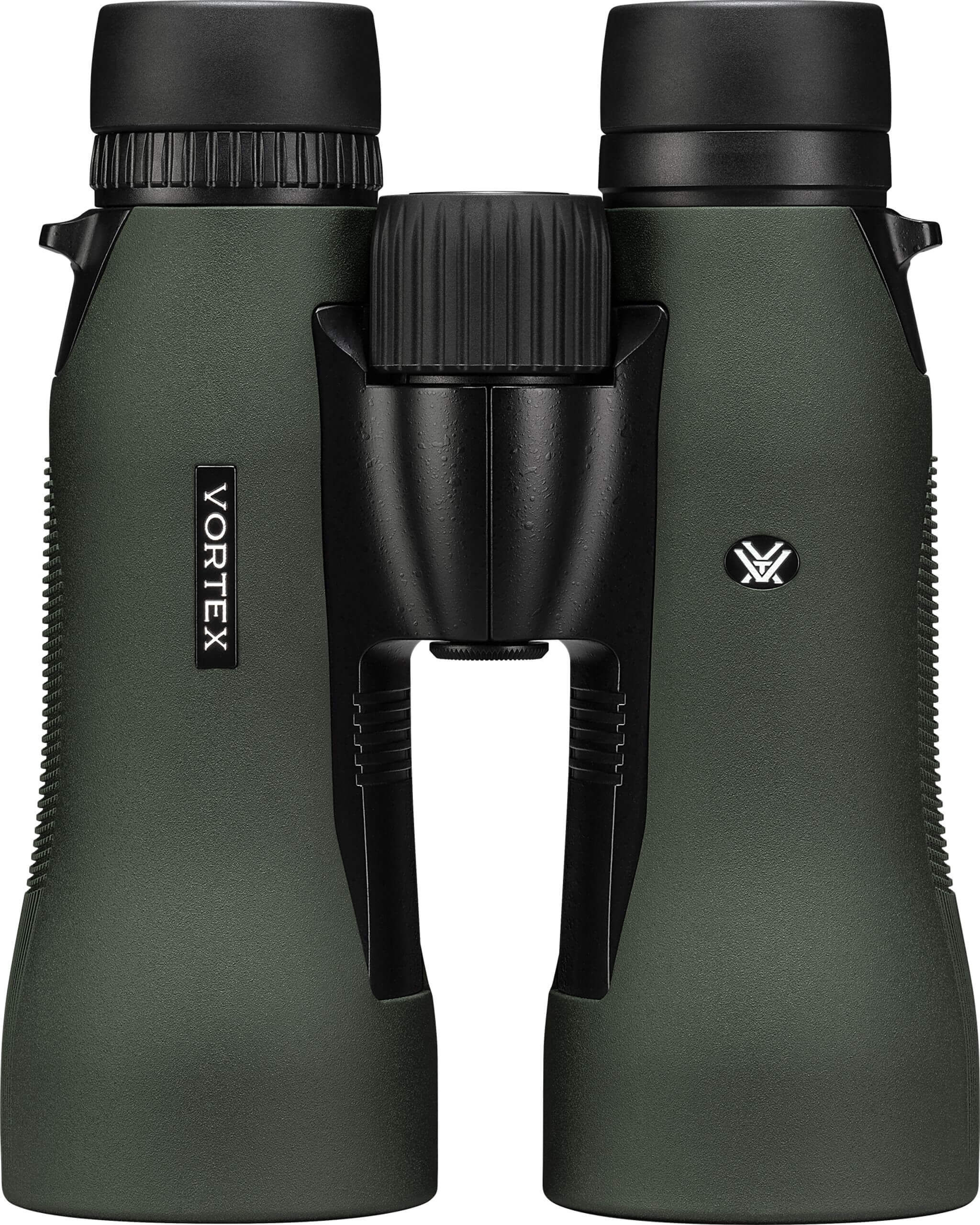 Grünes Vortex Fernglas mit robustem Design, ideal für Vogelbeobachtung und Outdoor-Abenteuer.
