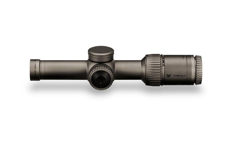 Seitenansicht eines Vortex Zielfernrohrs, ideal für genaue Zielerfassung