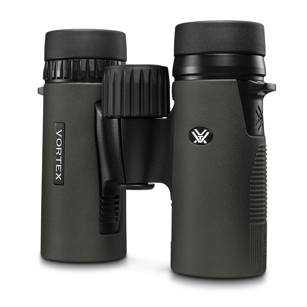 Grünes Fernglas von Vortex mit robustem Design, ideal für Naturbeobachtungen