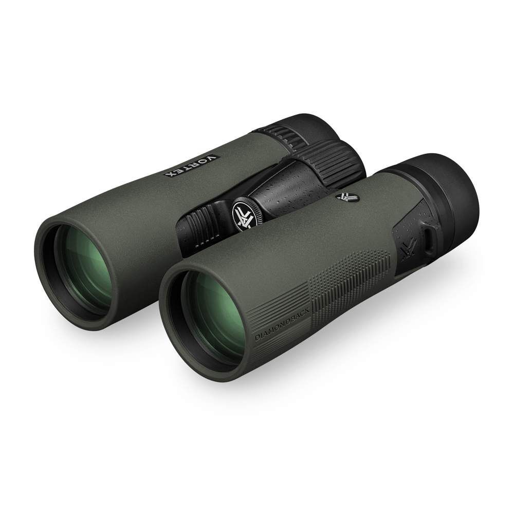 Ein robustes, grünes Fernglas, ideal für Vogelbeobachtungen und Wanderungen