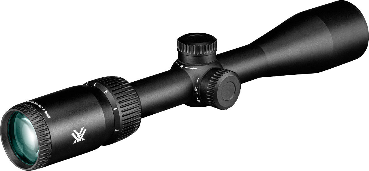 Hochwertiges Zielfernrohr mit Verstellrädern für Feineinstellungen und klarer Optik