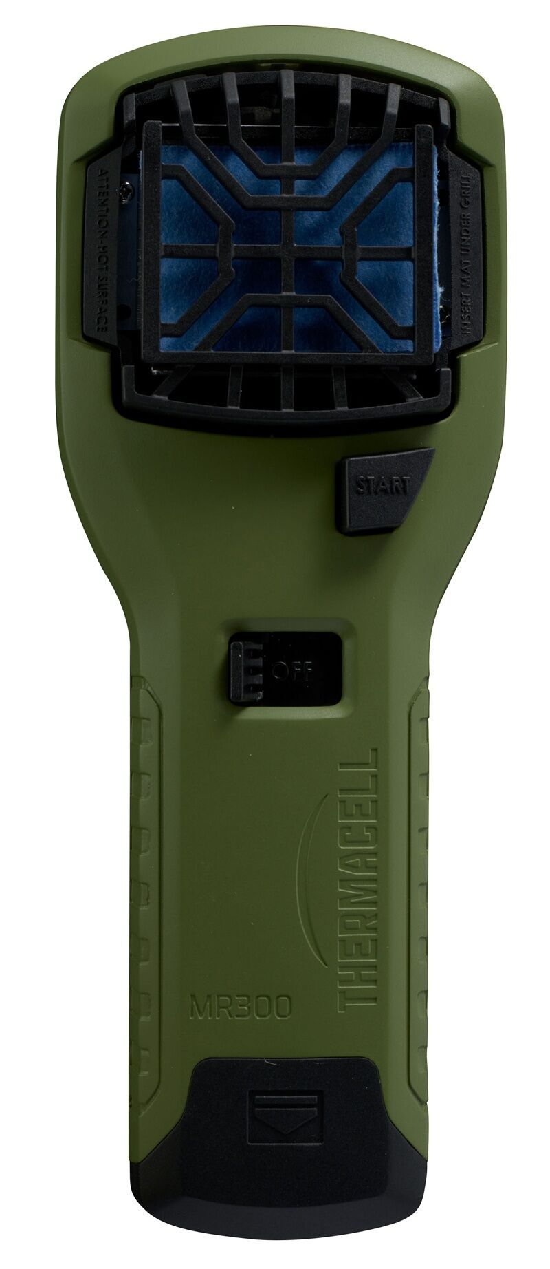 Thermacell MR-300LI PT-19 Mückenabwehr Handgerät in Olivgrün, kompaktes mobiles Gerät für bis zu 15 m² mückenfreien Outdoor-Bereich