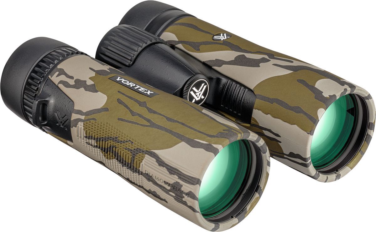 Vortex Diamondback HD 10x42 Mossy Oak Bottomland Fernglas mit HD-Optik und Camouflage-Gehäuse, ideal für Jagd, Naturbeobachtung und Outdoor