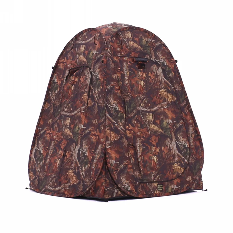 Ein-Personen-Zelt mit Tarnmuster für Outdoor-Aktivitäten und Camping