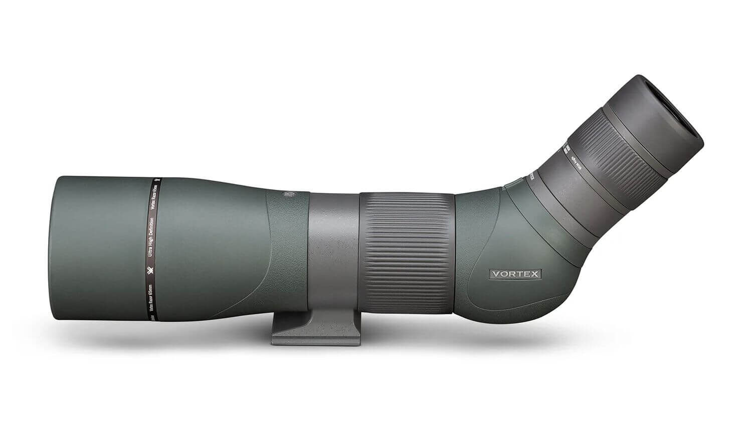 Seitliche Ansicht eines Vortex Fernglases, ideal für Vogelbeobachtung und Landschaftserkundung