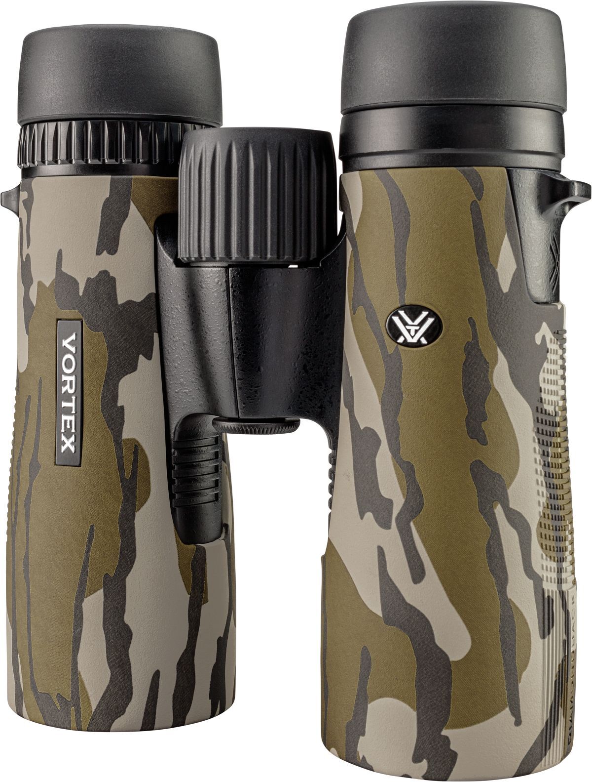 Vortex Diamondback HD 10x42 Mossy Oak Bottomland Fernglas mit HD-Optik und robuster Gummiarmierung im Tarnmuster für Jagd und Outdoor