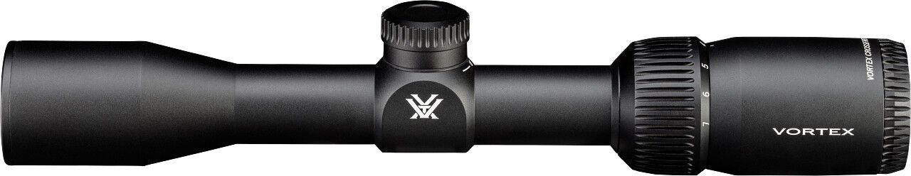 Seitenansicht eines Vortex Zielfernrohrs, ideal für präzises Zielen beim Jagen und Schießen