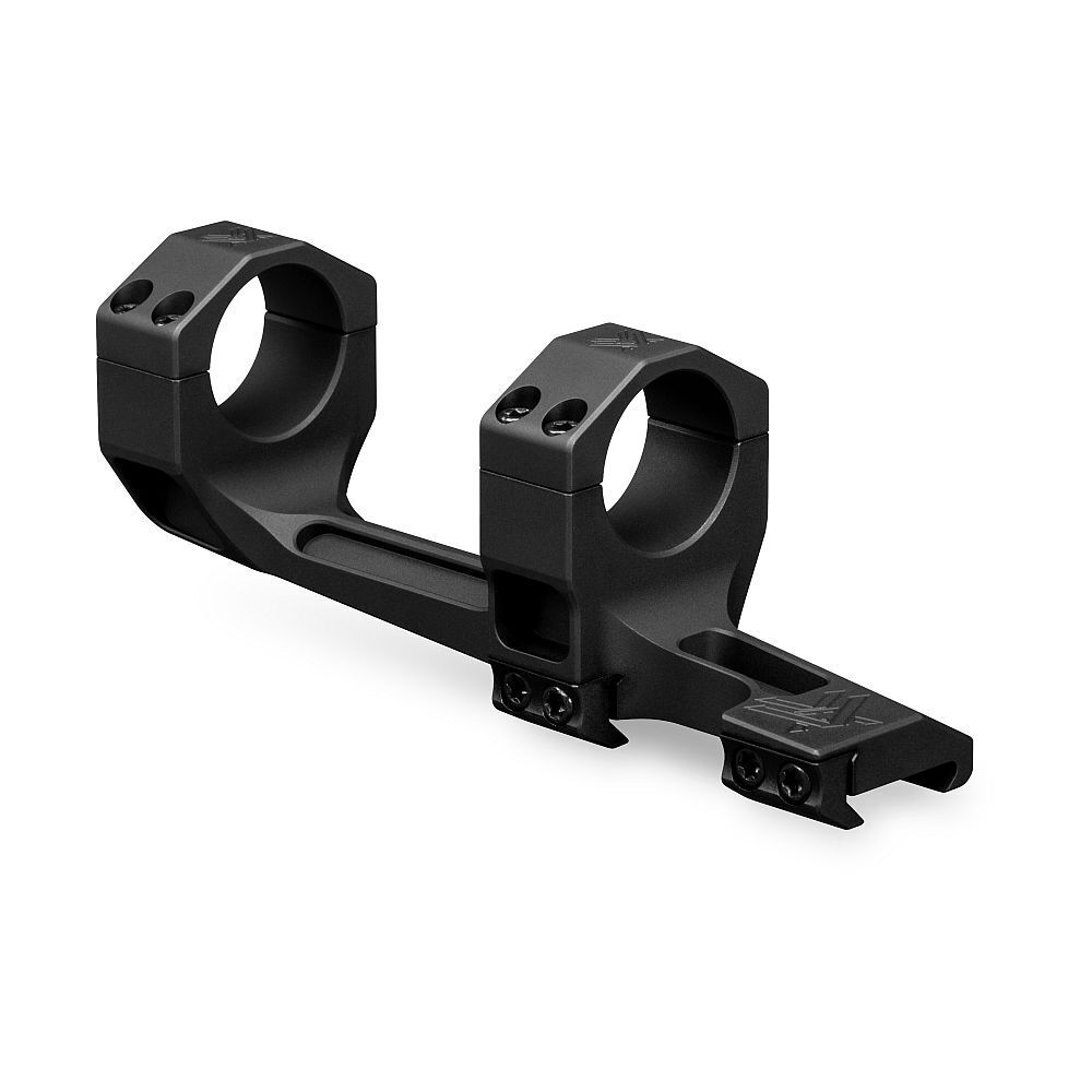 Aluminium Zielfernrohrmontage mit zwei Ringen und solider Basis, ideal für Schützen